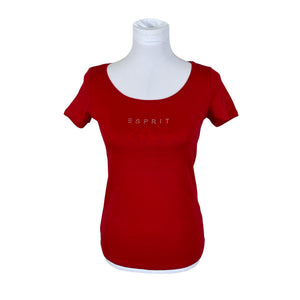 Unisex Esprit - T-shirt, size 38 - Red (1)