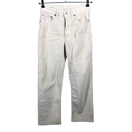 Unisex Levi's - Velvet pants, size W28 - Natural white ()