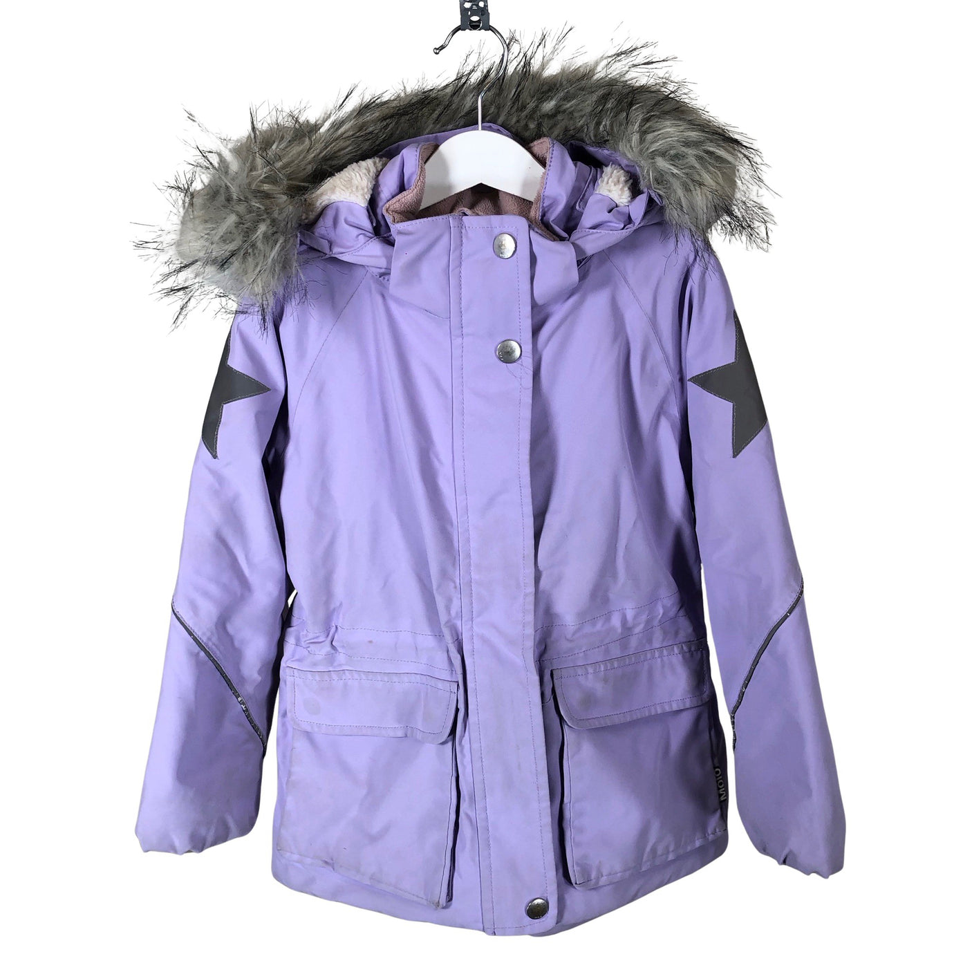 Unisex Molo Kids - Winter jacket, size 116 - 122 - Violet (1)