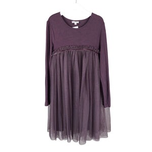 Unisex POMPdeLUX - Party dress, size 134 - 140 - Violet (1)