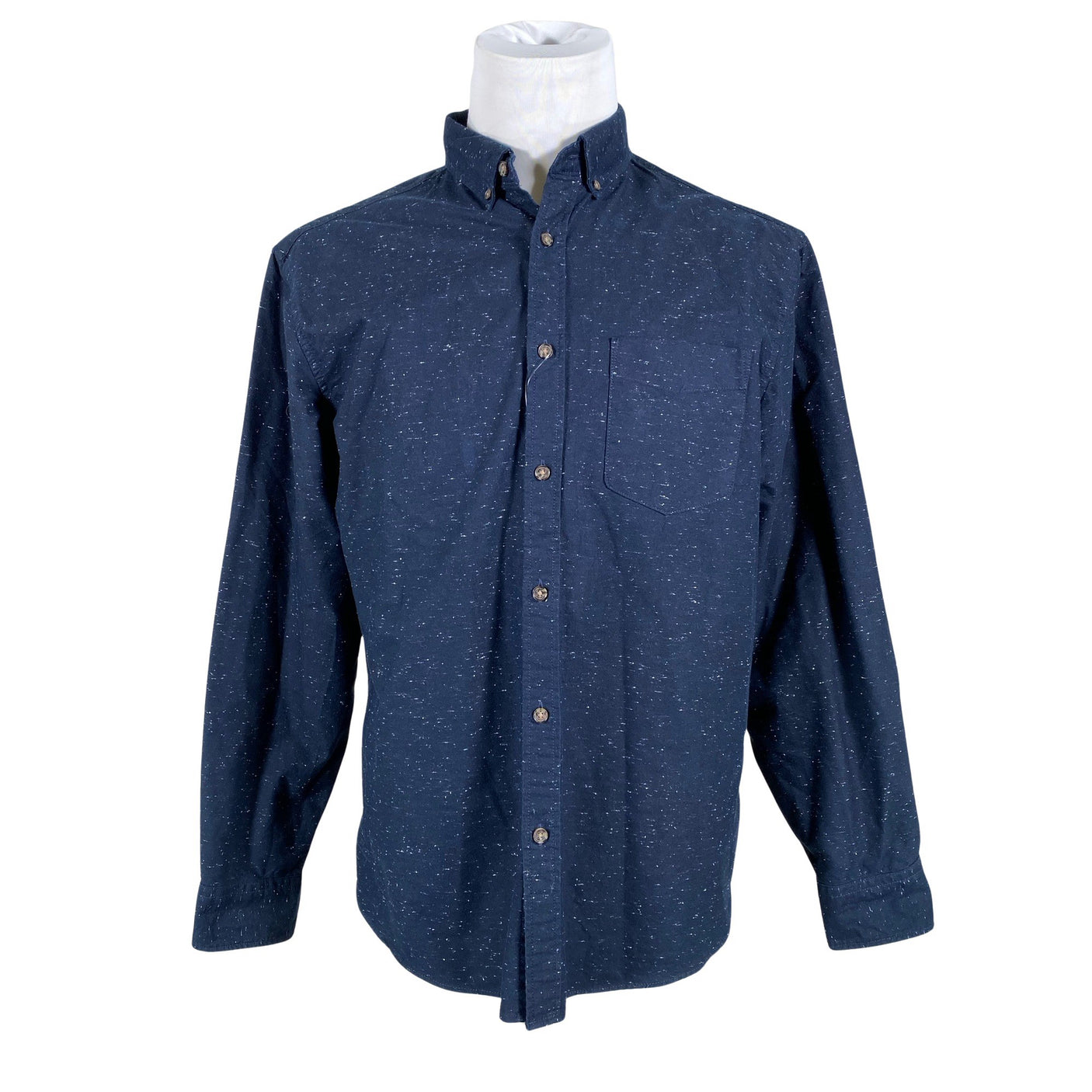 Unisex Marks&Spencer - Collared shirt, size L - Blue (1)
