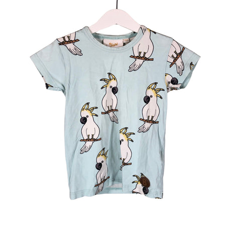 Unisex Blaa - T-shirt, size 98 - 104 - Light blue ()