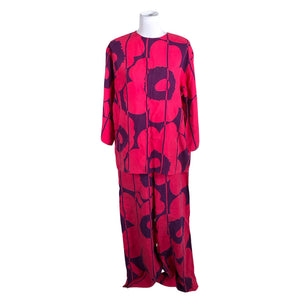 Unisex Marimekko - Schiffon trousers, size 40 - Pink (1)