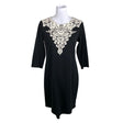 Unisex Lumoan - Tricot dress, size 38 - Black ()