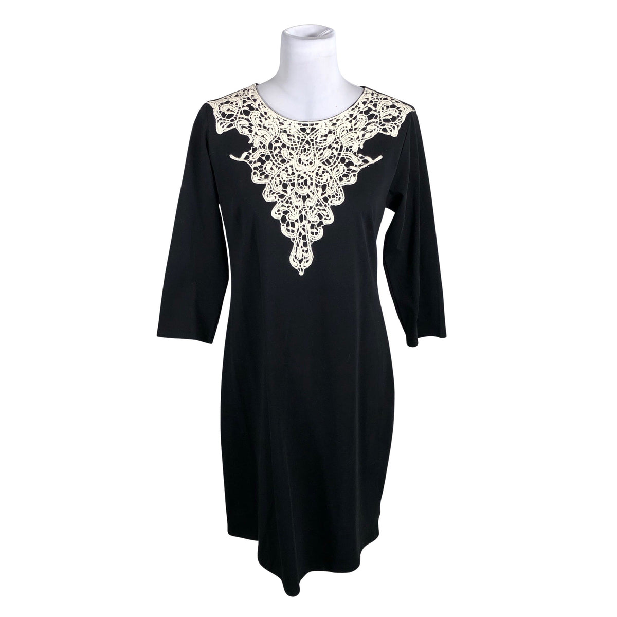 Unisex Lumoan - Tricot dress, size 38 - Black (1)