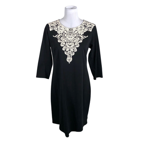 Unisex Lumoan - Tricot dress, size 38 - Black ()