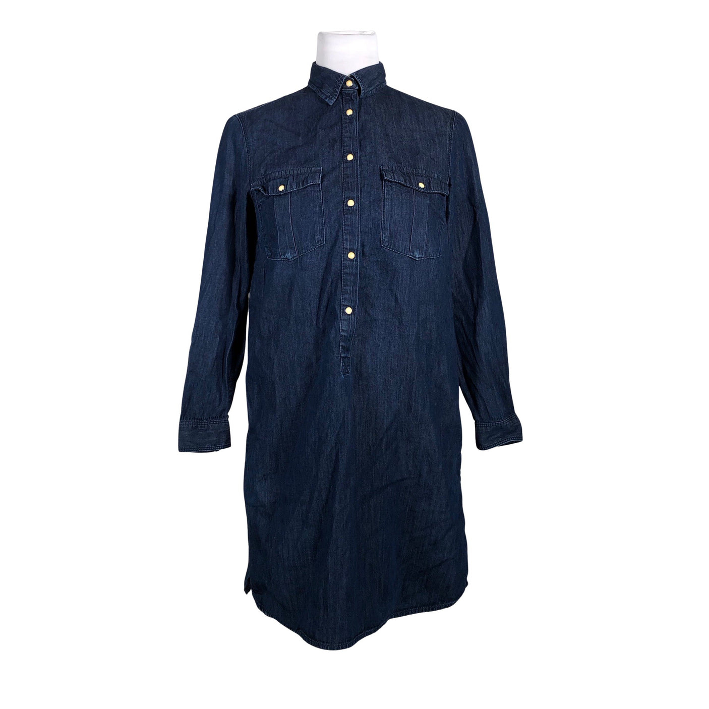 Unisex Massimo Dutti - Denim dress, size 38 - Blue (1)