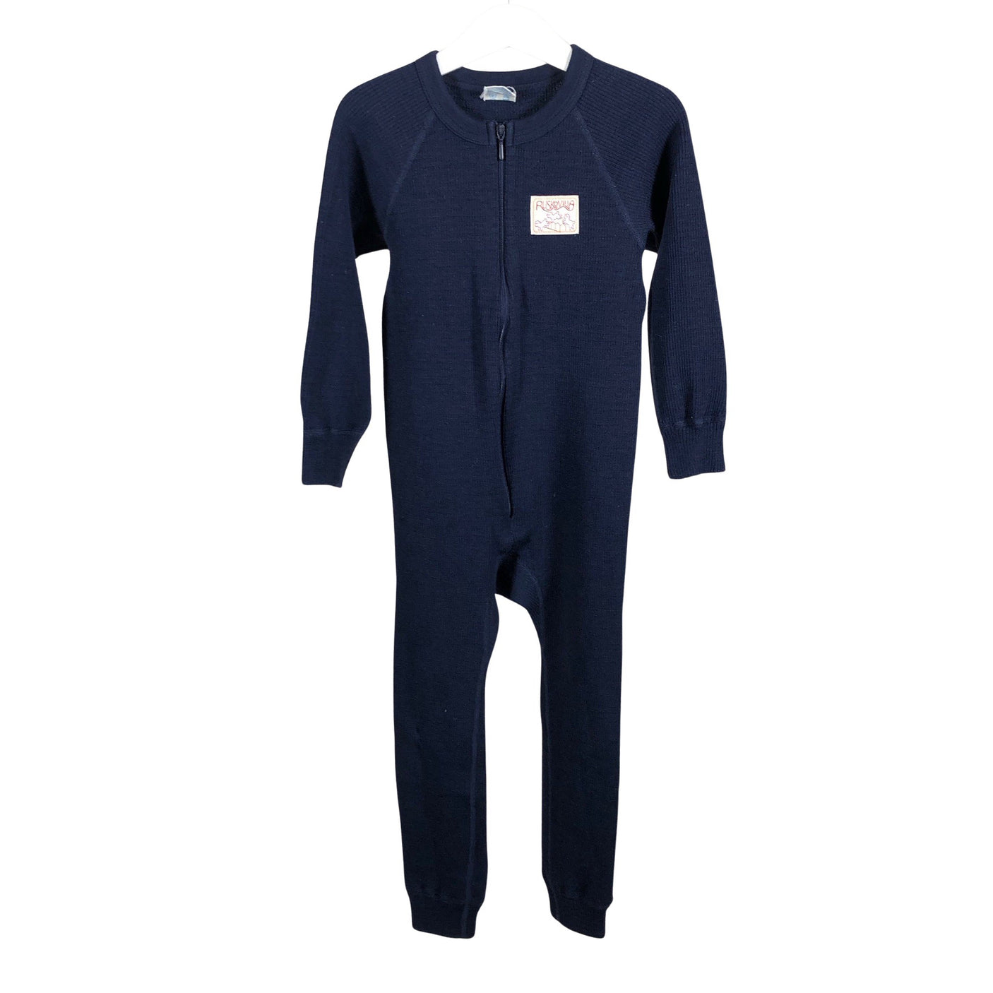 Unisex Ruskovilla - Wool overall, size 104 - 110 - Blue (1)