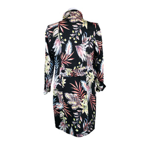 Unisex S.T.I - Trench coat, size 36 - Black (2)