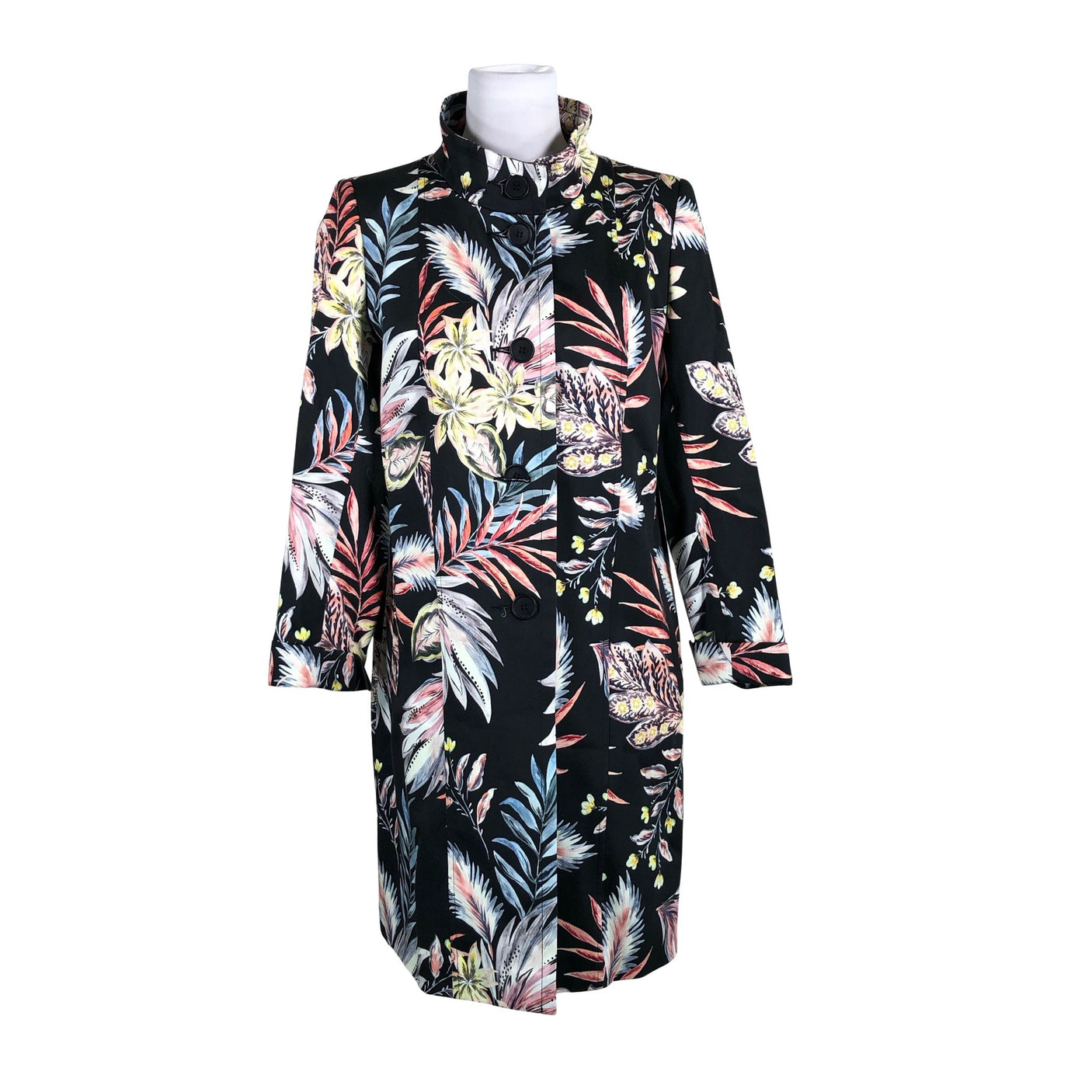 Unisex S.T.I - Trench coat, size 36 - Black (1)