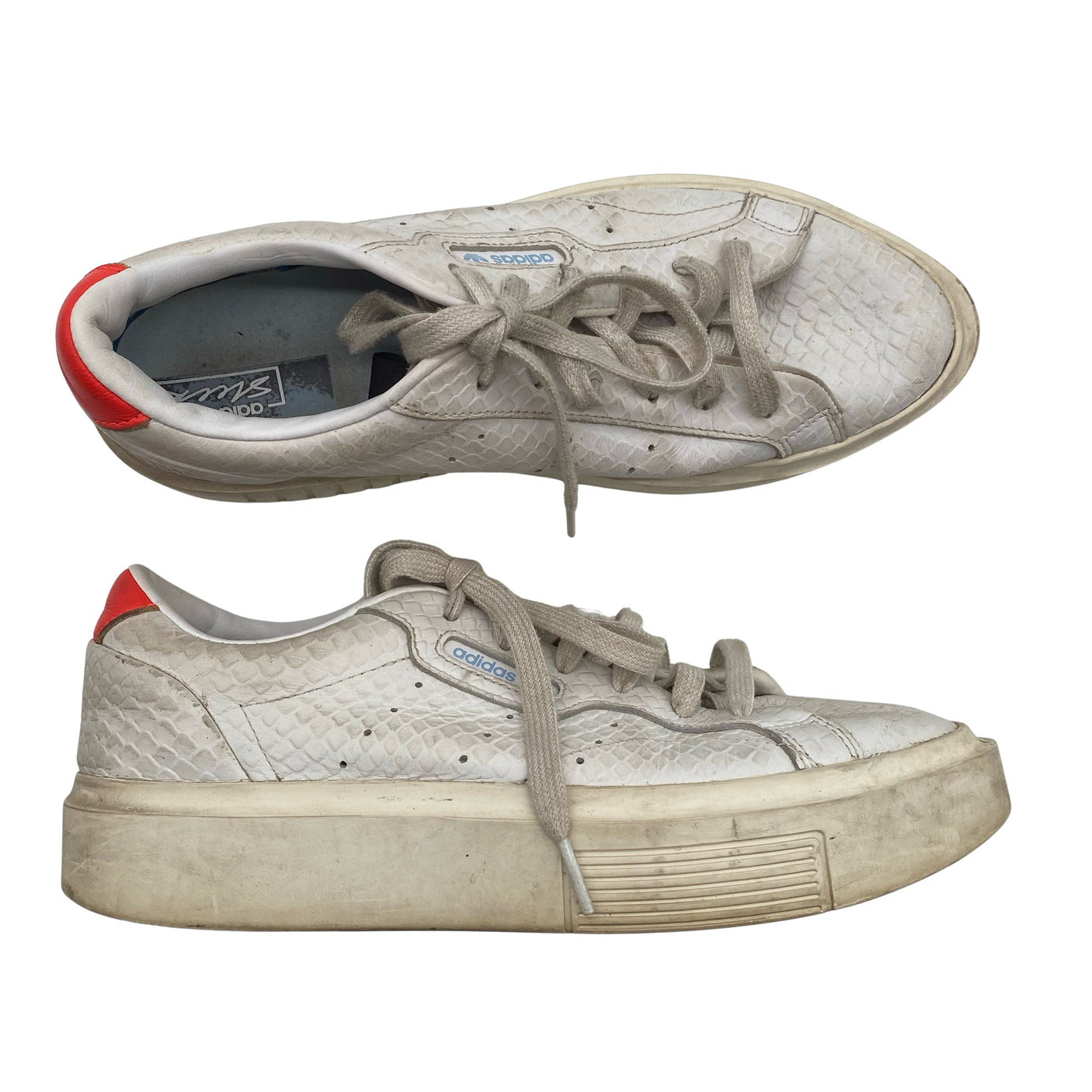 Unisex Adidas - Casual sneakers, size 41 - White (1)