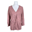 Unisex Tiger of Sweden - Schiffon tunic, size 38 - Light pink ()