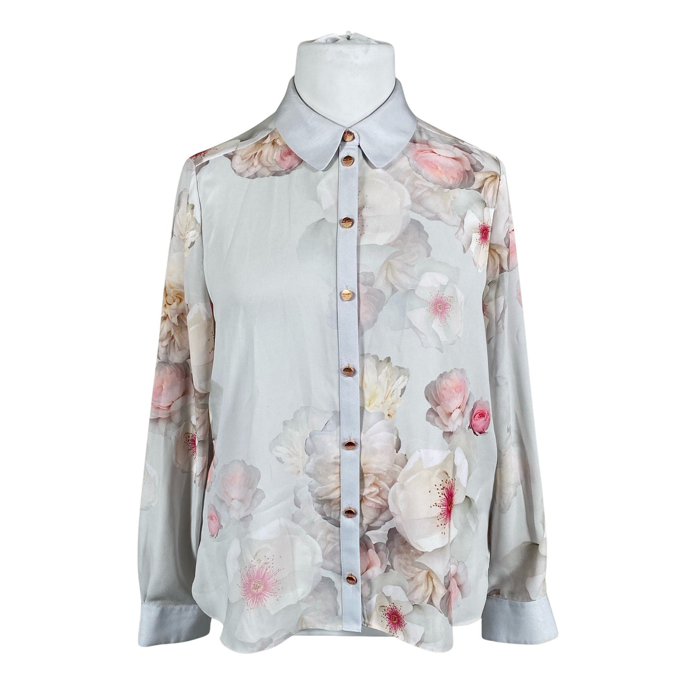 Unisex Ted Baker - Blouse, size 42 - Gray (1)