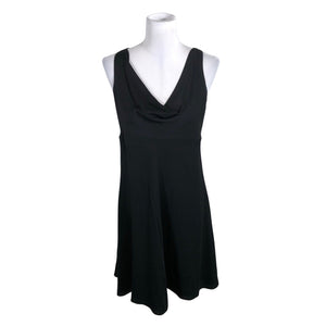 Unisex Armani Collezioni - Schiffon dress, size 38 - Black (1)