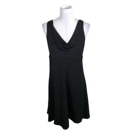 Unisex Armani Collezioni - Schiffon dress, size 38 - Black ()