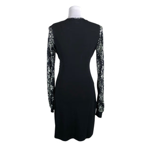 Unisex Anne Fontaine - Tricot dress, size 40 - Black (2)