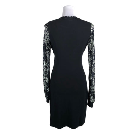 Unisex Anne Fontaine - Tricot dress, size 40 - Black (2)