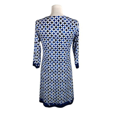 Unisex Joseph Ribkoff - Tricot dress, size 36 - Blue (2)