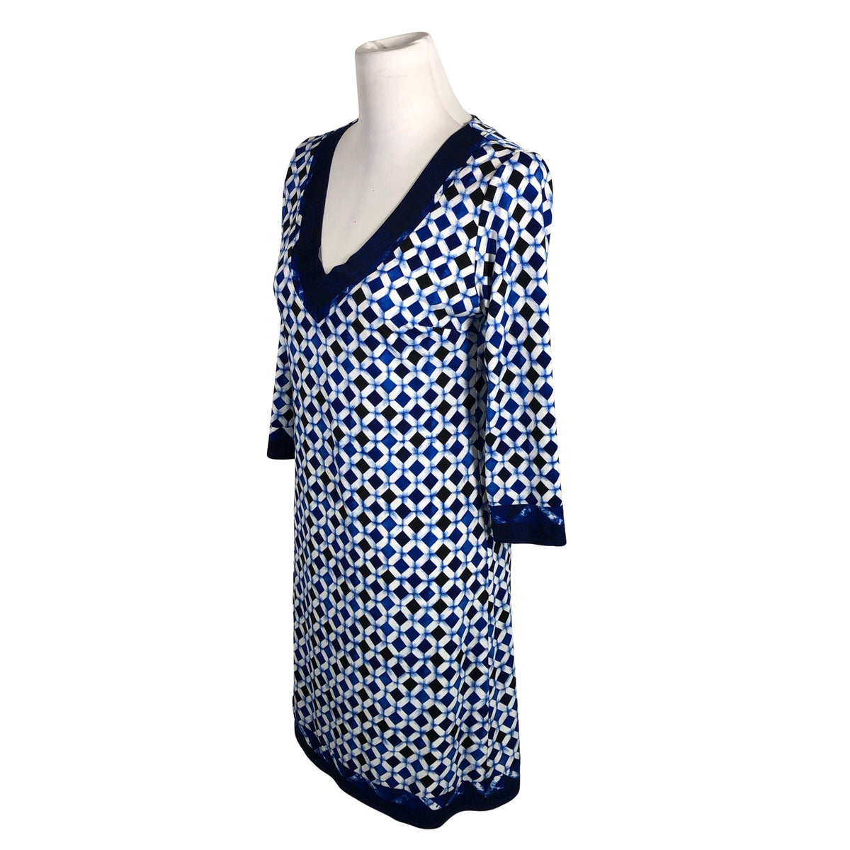 Unisex Joseph Ribkoff - Tricot dress, size 36 - Blue (3)