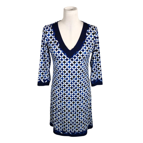 Unisex Joseph Ribkoff - Tricot dress, size 36 - Blue ()
