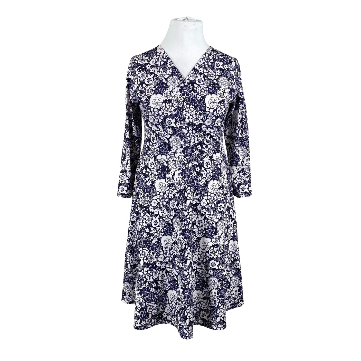 Unisex Doppwoman - Tricot dress, size 42 - Blue (1)