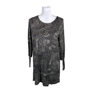 Unisex Lindex - Tricot tunic, size 38 - Black (1)