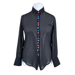 Unisex Paccio - Blouse, size 40 - Black (1)