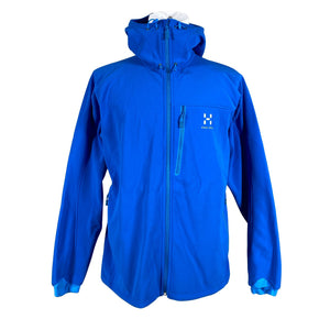 Unisex Haglöfs - Soft shell jacket, size XL - Blue (1)