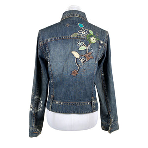 Unisex Esprit - Denim jacket, size 38 - Blue (2)