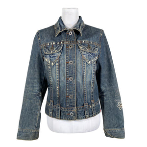 Unisex Esprit - Denim jacket, size 38 - Blue (1)