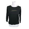 Unisex Massimo Dutti - Tricot shirt, size 38 - Black ()