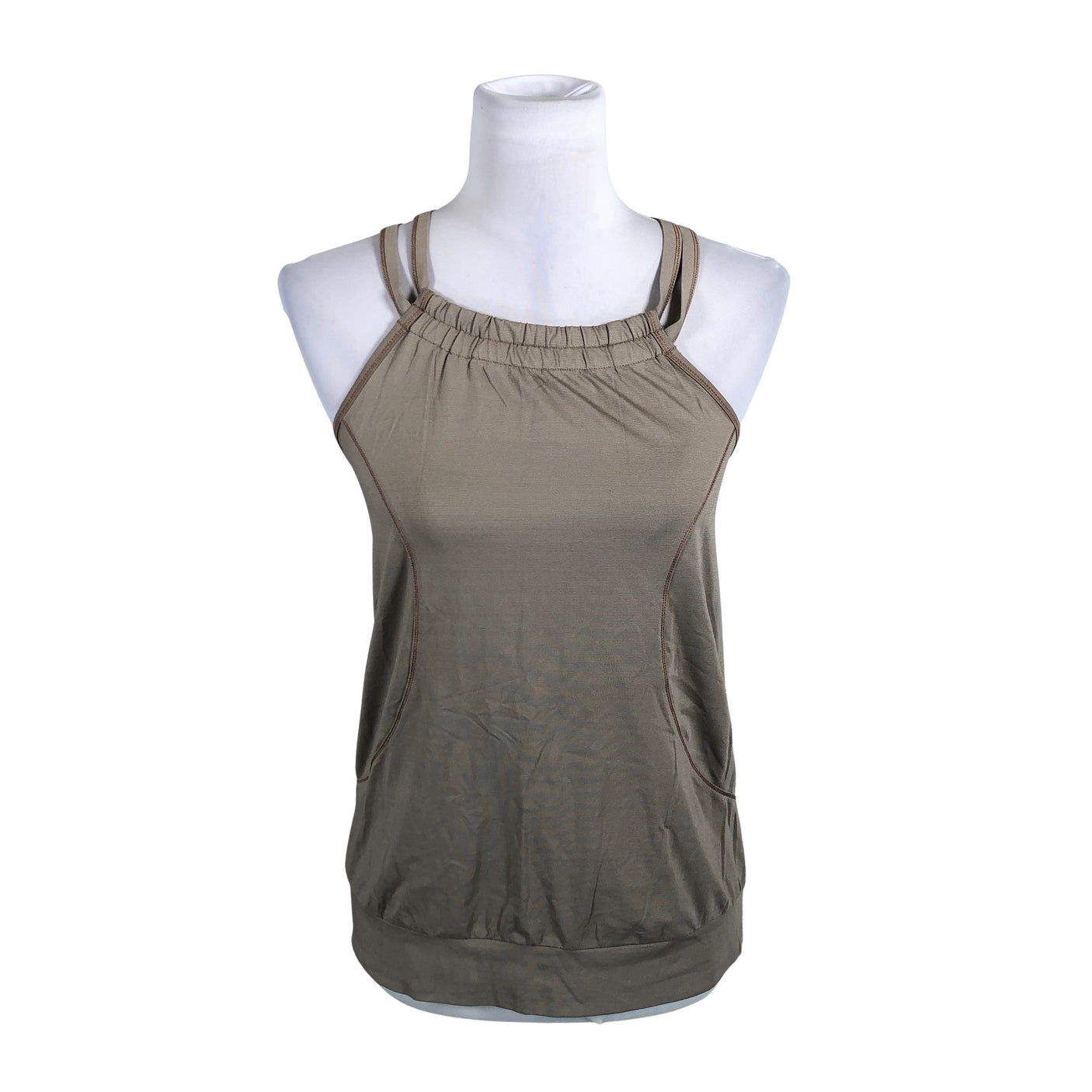 Unisex Casall - Tricot tank top, size 38 - Gray (1)