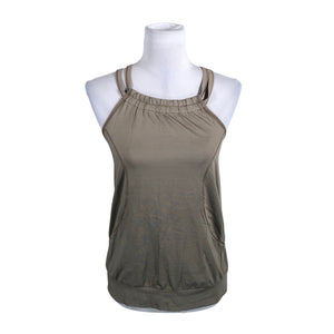 Unisex Casall - Tricot tank top, size 38 - Gray (1)