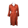 Unisex Voglia - Schiffon dress, size 36 - Orange ()
