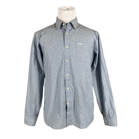 Unisex Pepe Jeans - Collared shirt, size L - Light blue ()