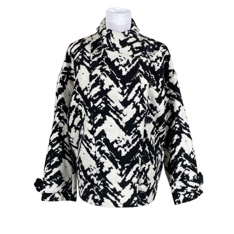 Unisex DKNY - Wool coat, size 36 - White ()