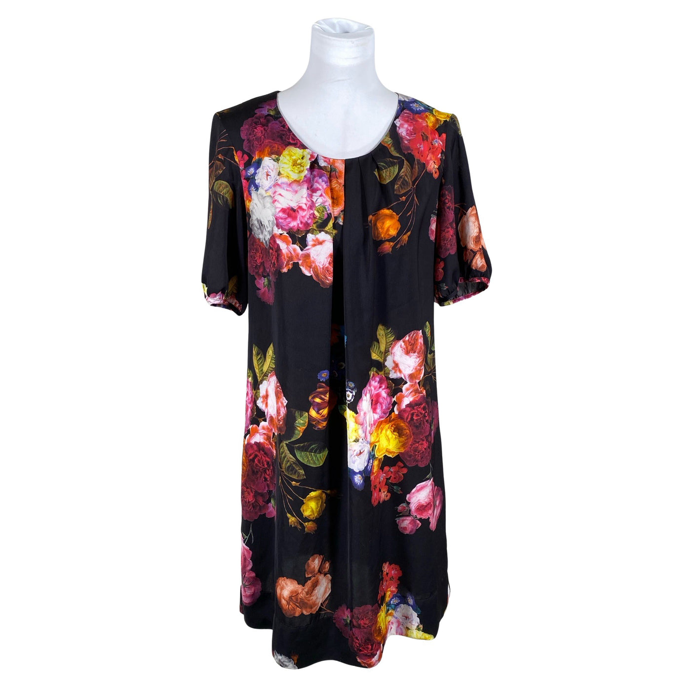 Unisex Andiata - Schiffon dress, size 40 - Black (1)
