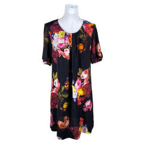 Unisex Andiata - Schiffon dress, size 40 - Black (1)