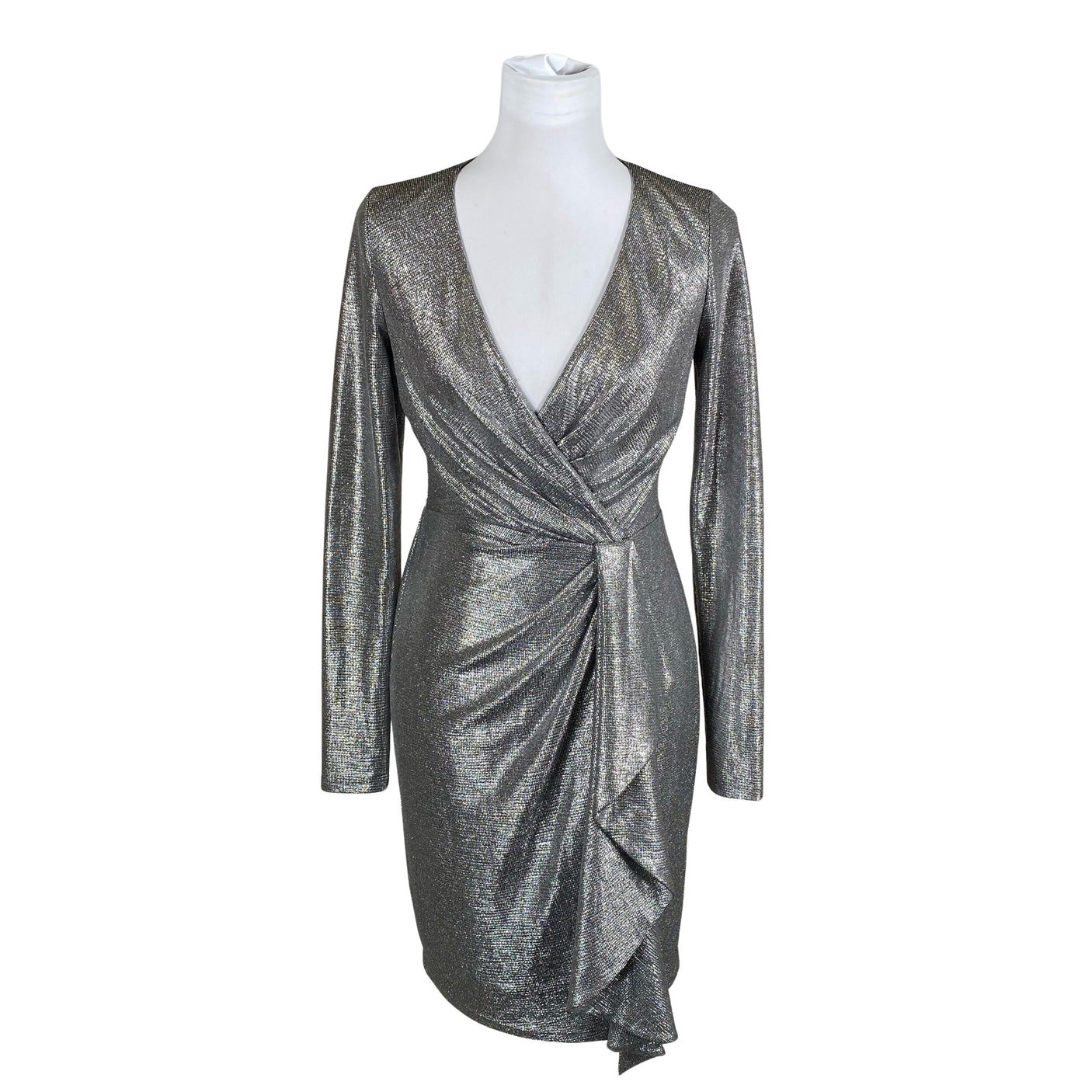 Unisex Lauren Ralph Lauren - Party dress, size 38 - Silver (1)