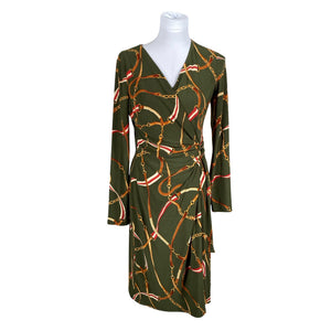 Unisex Lauren Ralph Lauren - Tricot dress, size 40 - Green (1)