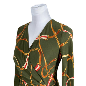 Unisex Lauren Ralph Lauren - Tricot dress, size 40 - Green (2)