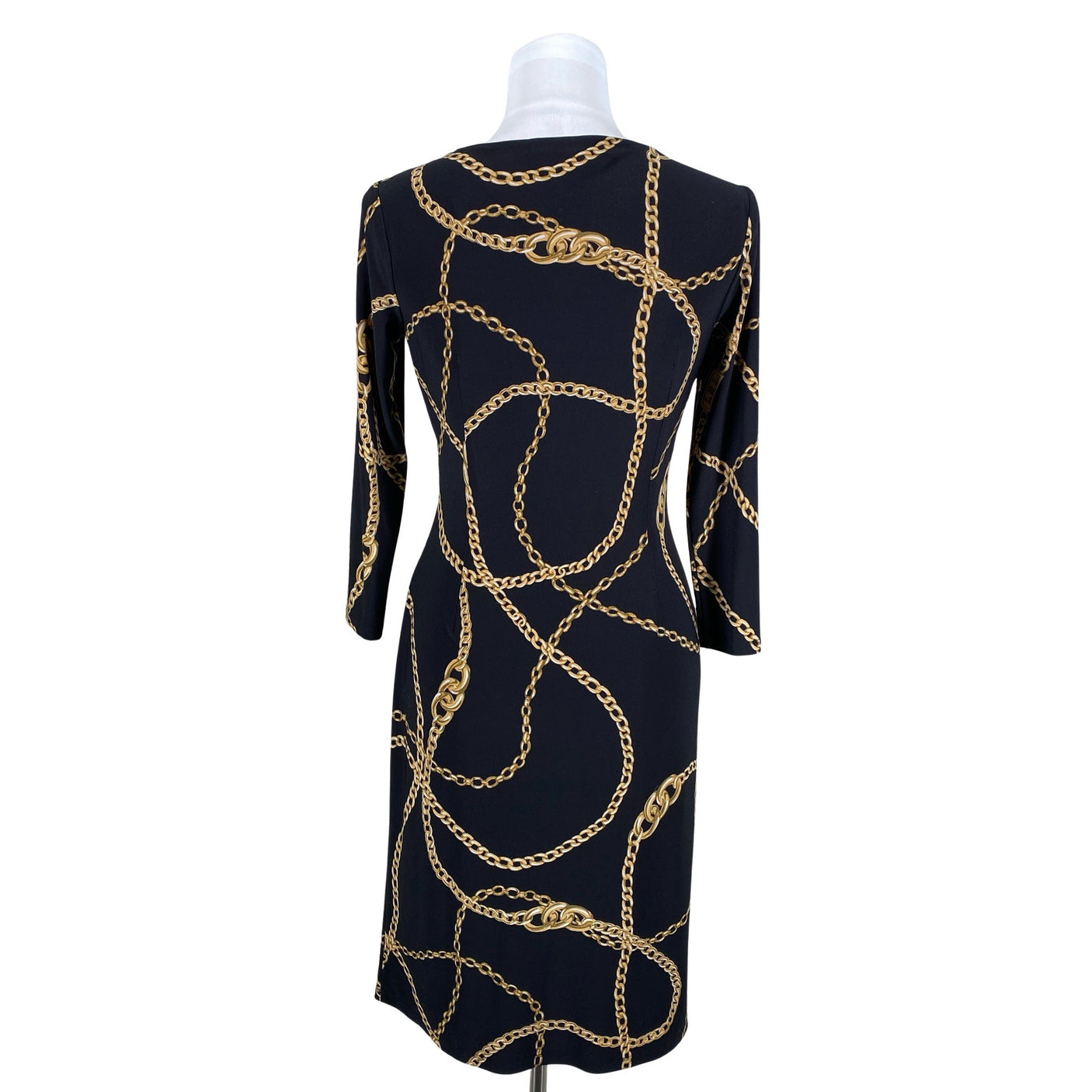 Unisex Lauren Ralph Lauren - Tricot dress, size 38 - Black (3)
