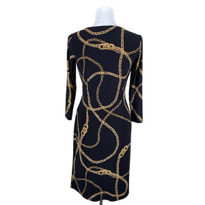 Unisex Lauren Ralph Lauren - Tricot dress, size 38 - Black (3)