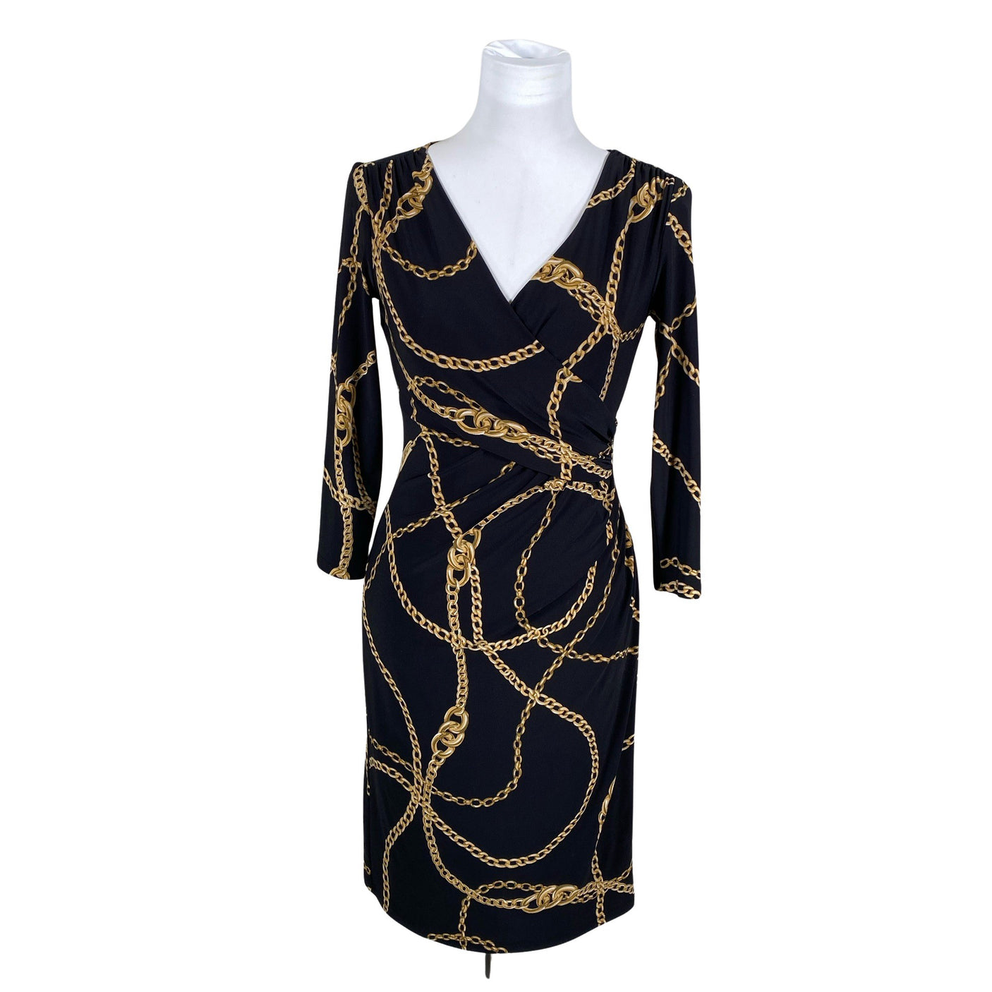Unisex Lauren Ralph Lauren - Tricot dress, size 38 - Black (1)