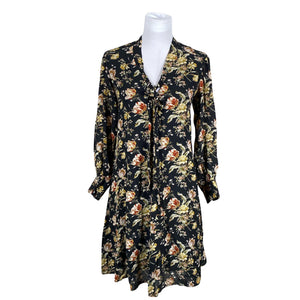 Unisex Andiata - Schiffon dress, size 36 - Black (1)