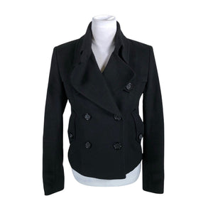 Unisex Tiger of Sweden - Wool coat, size 36 - Black (1)