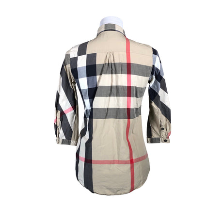 Unisex Burberry Brit - Blouse, size 34 - Beige (2)