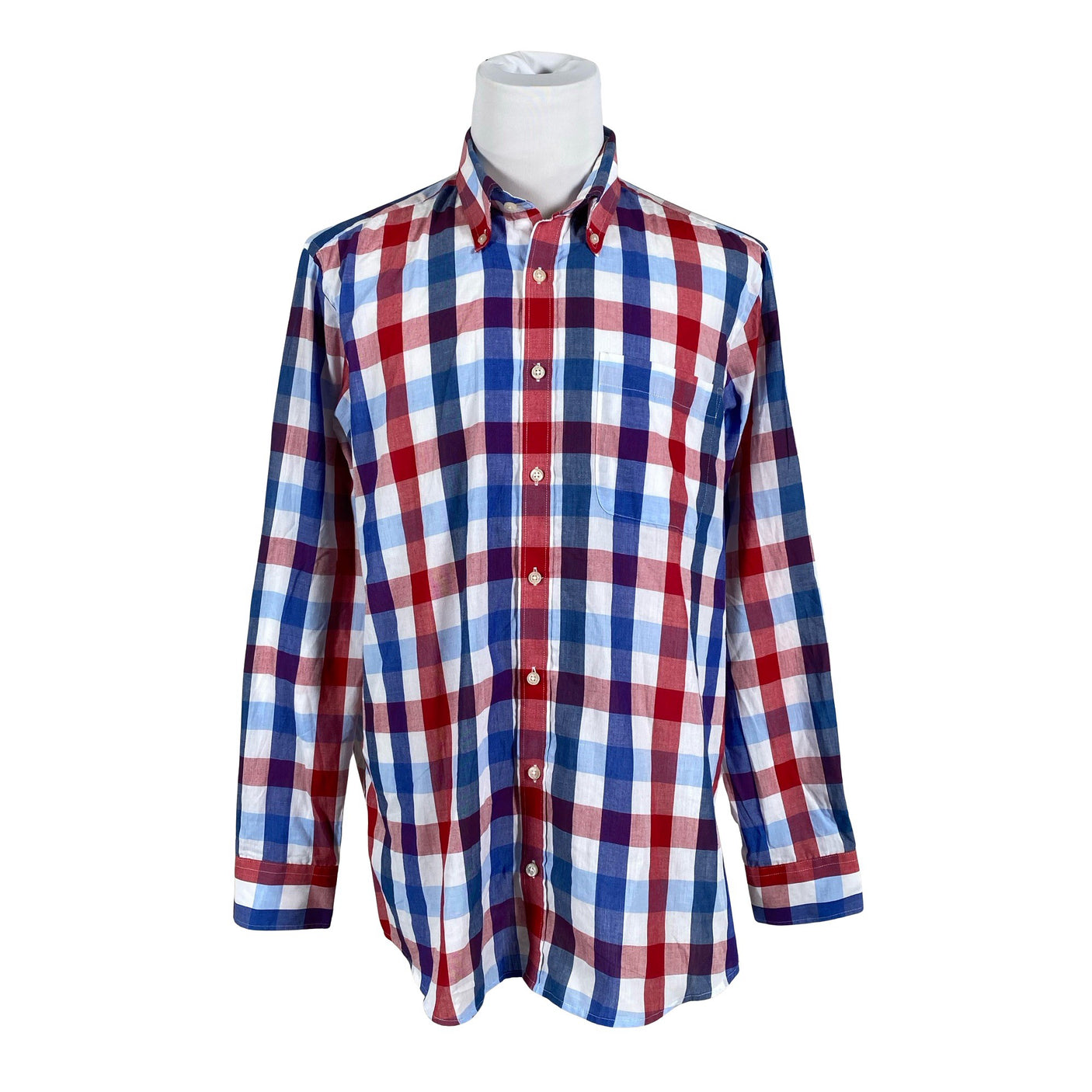 Unisex Park Lane - Collared shirt, size XXL - Blue (1)