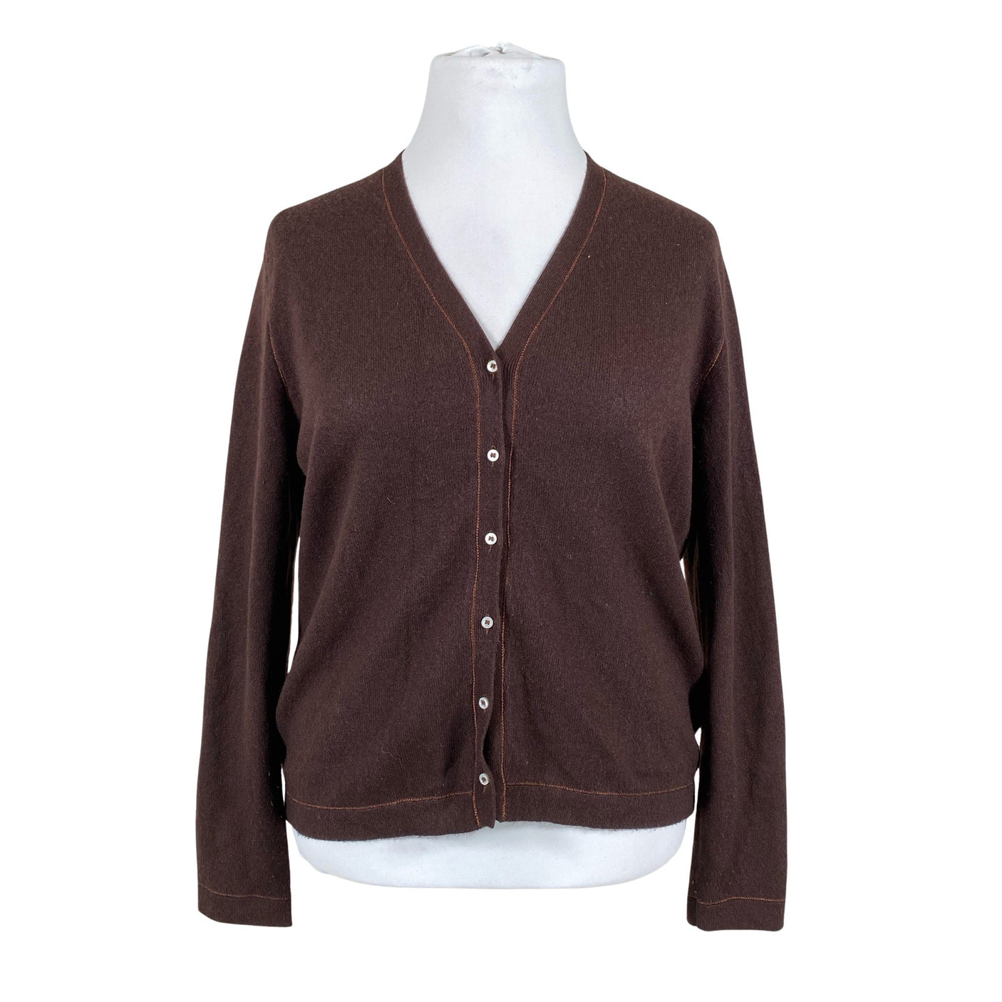 Unisex Gran Sasso - Cardigan, size 46 - Brown (1)