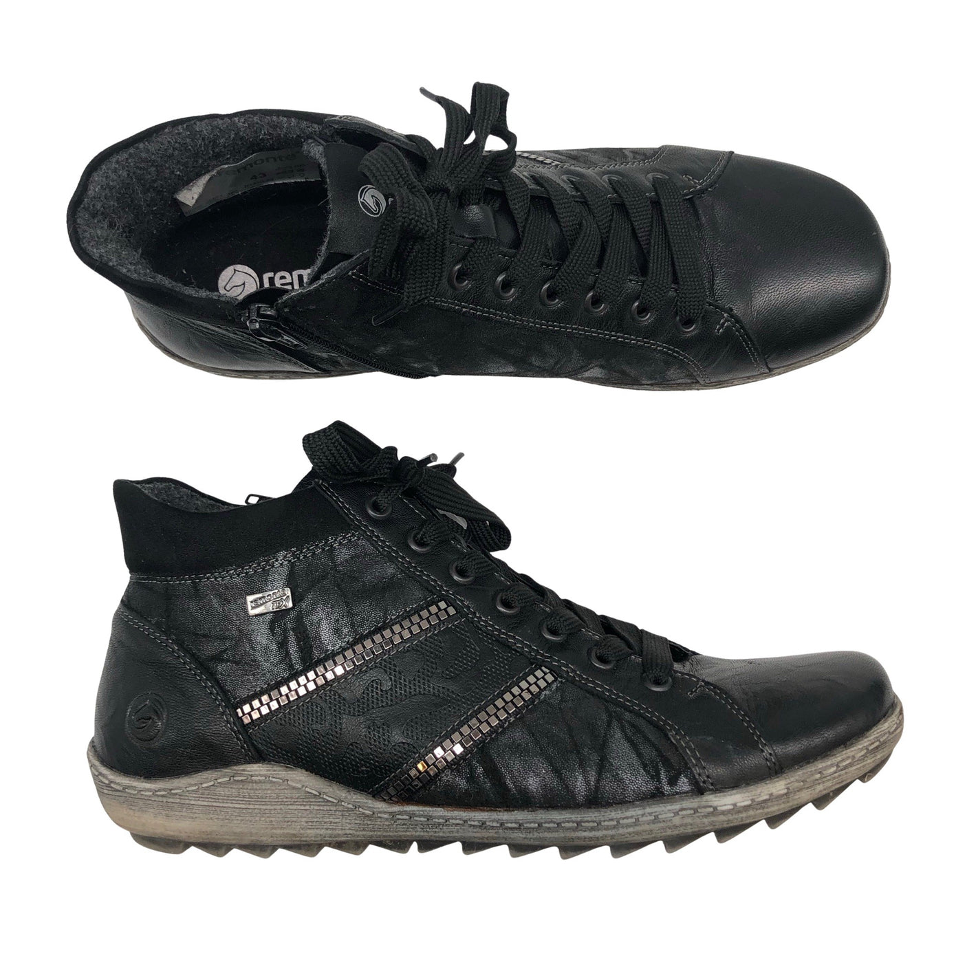 Unisex Remonte - Ankle boots, size 43 - Black (1)
